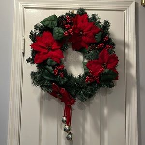 New Poinsettia Wreath